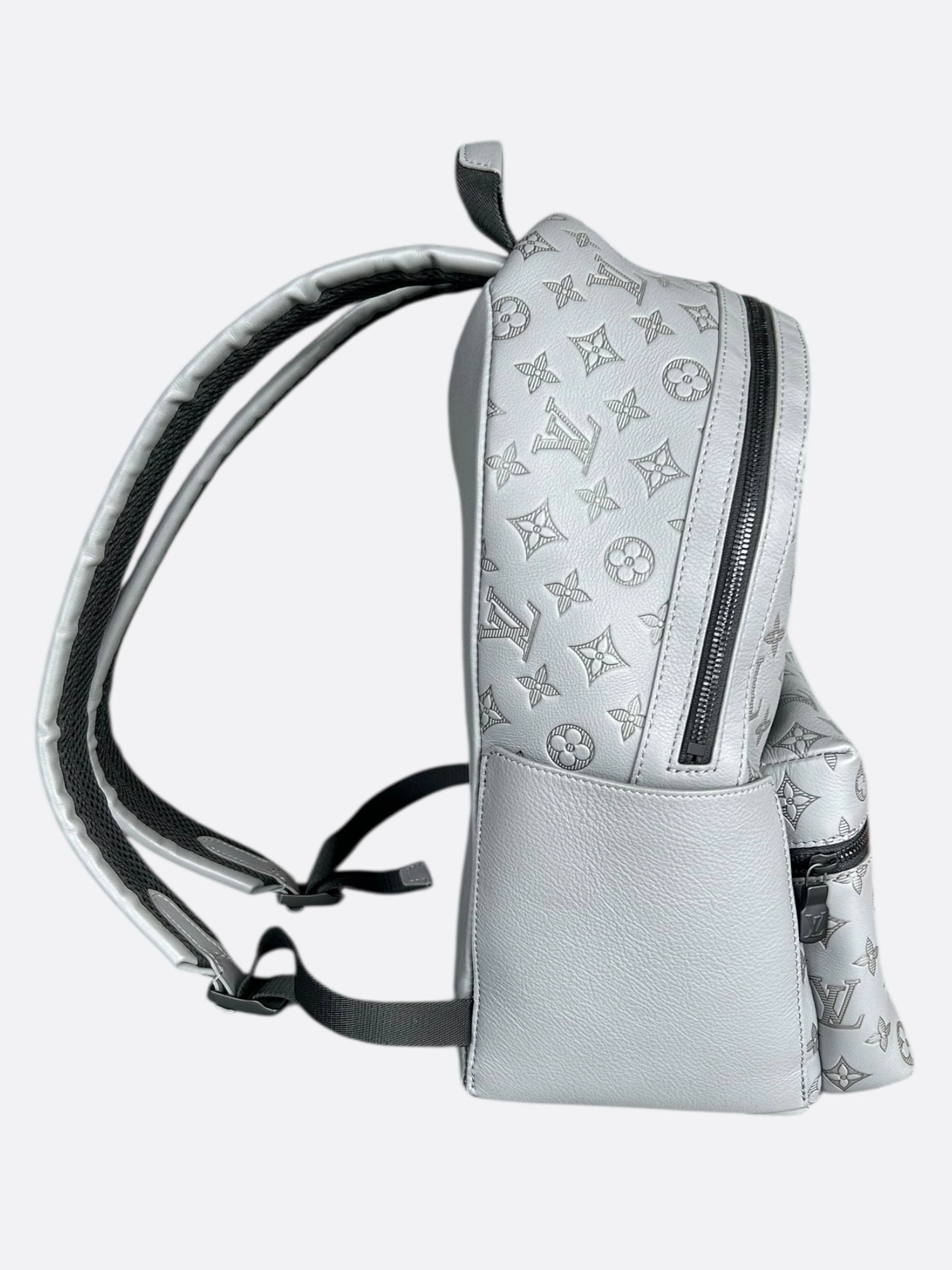 Louis Vuitton Grey Shadow Monogram Discovery Backpack