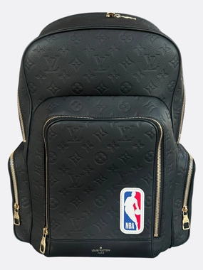 Louis Vuitton NBA Black Taurillon Monogram Backpack