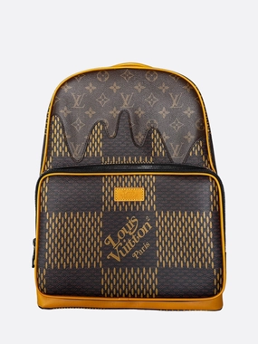 Louis Vuitton Nigo Brown Monogram Campus Backpack