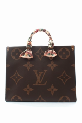 Louis Vuitton Onthego GM Monogram Bag & Voyage Extraordinaire Bandeau