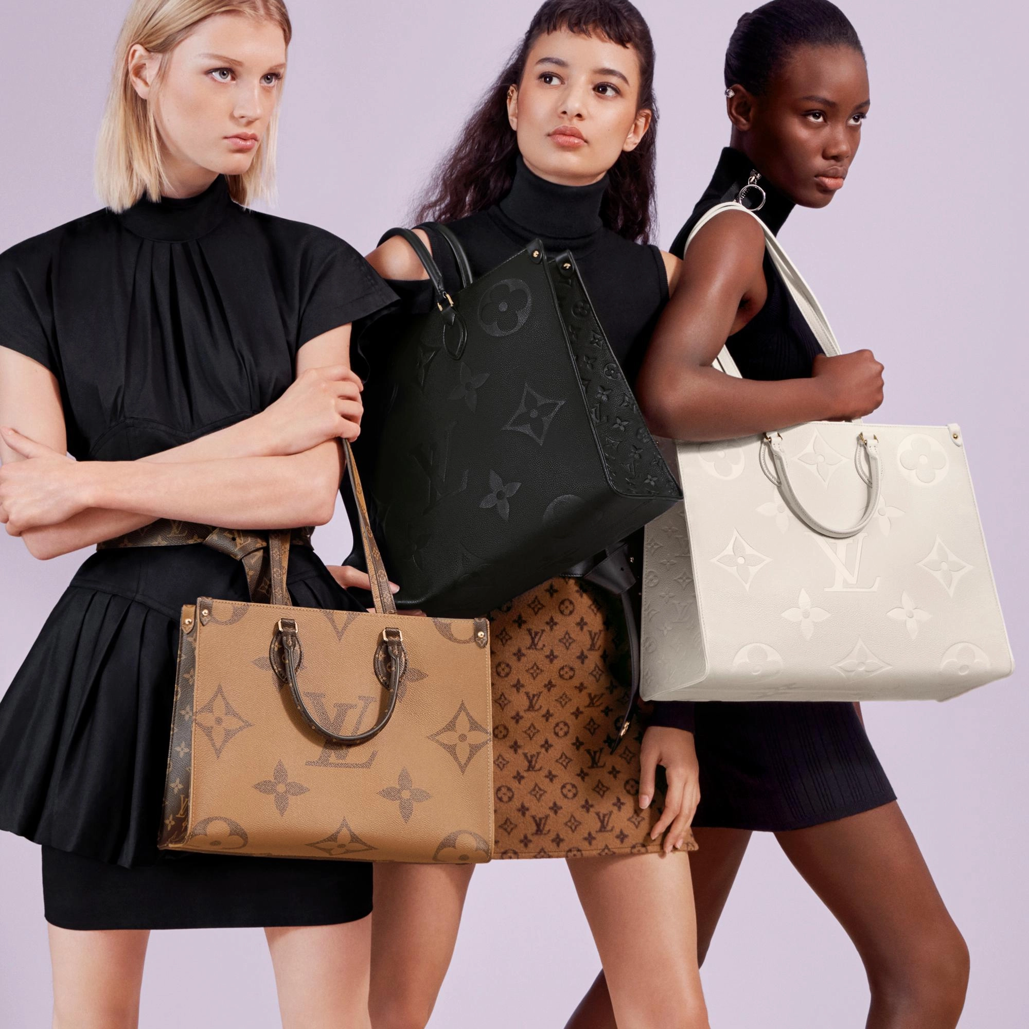 Louis Vuitton Onthego GM Monogram Bag & Voyage Extraordinaire Bandeau