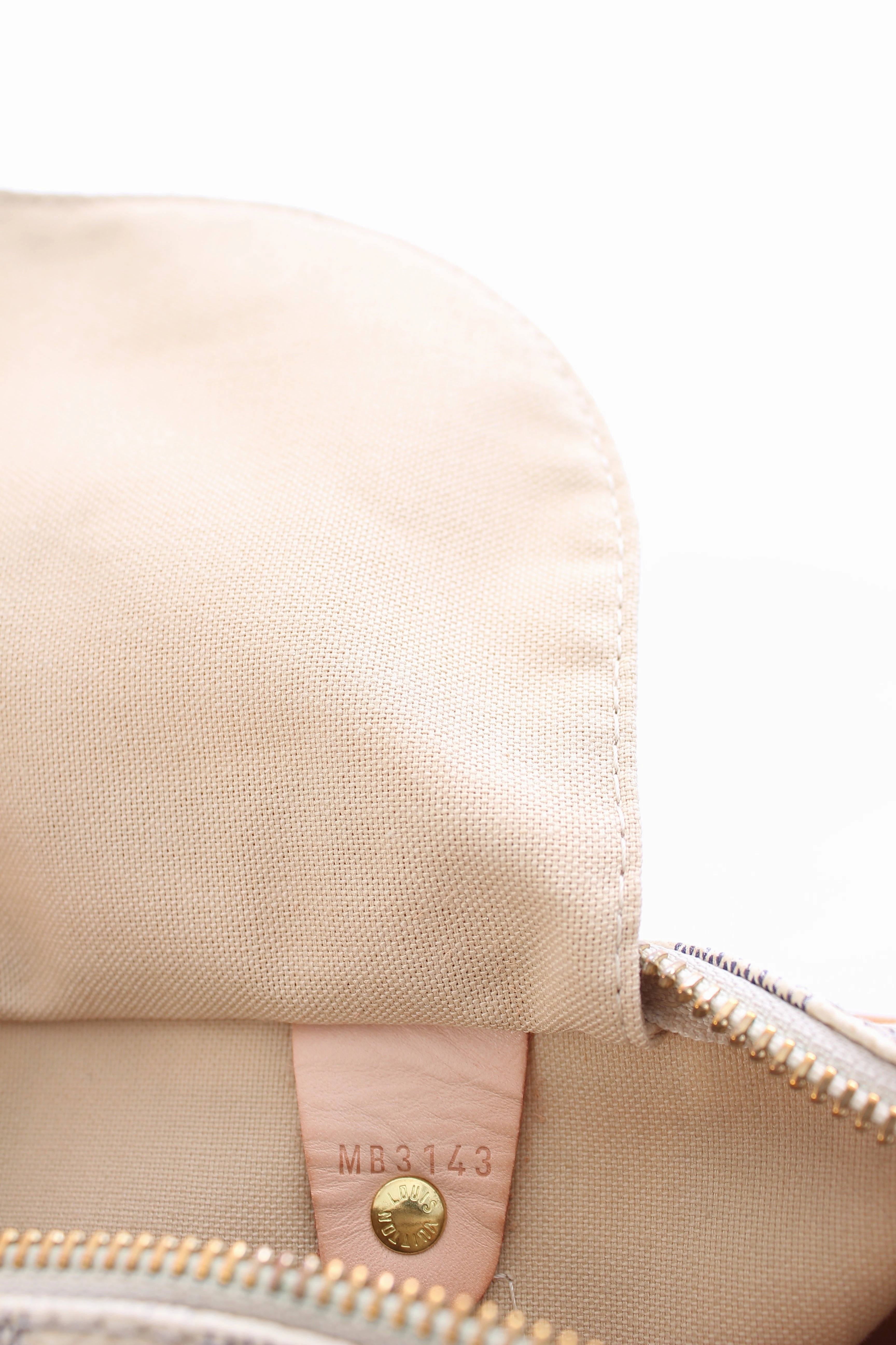 Louis Vuitton Speedy 30 Damier Azur Coated Canvas Handbag