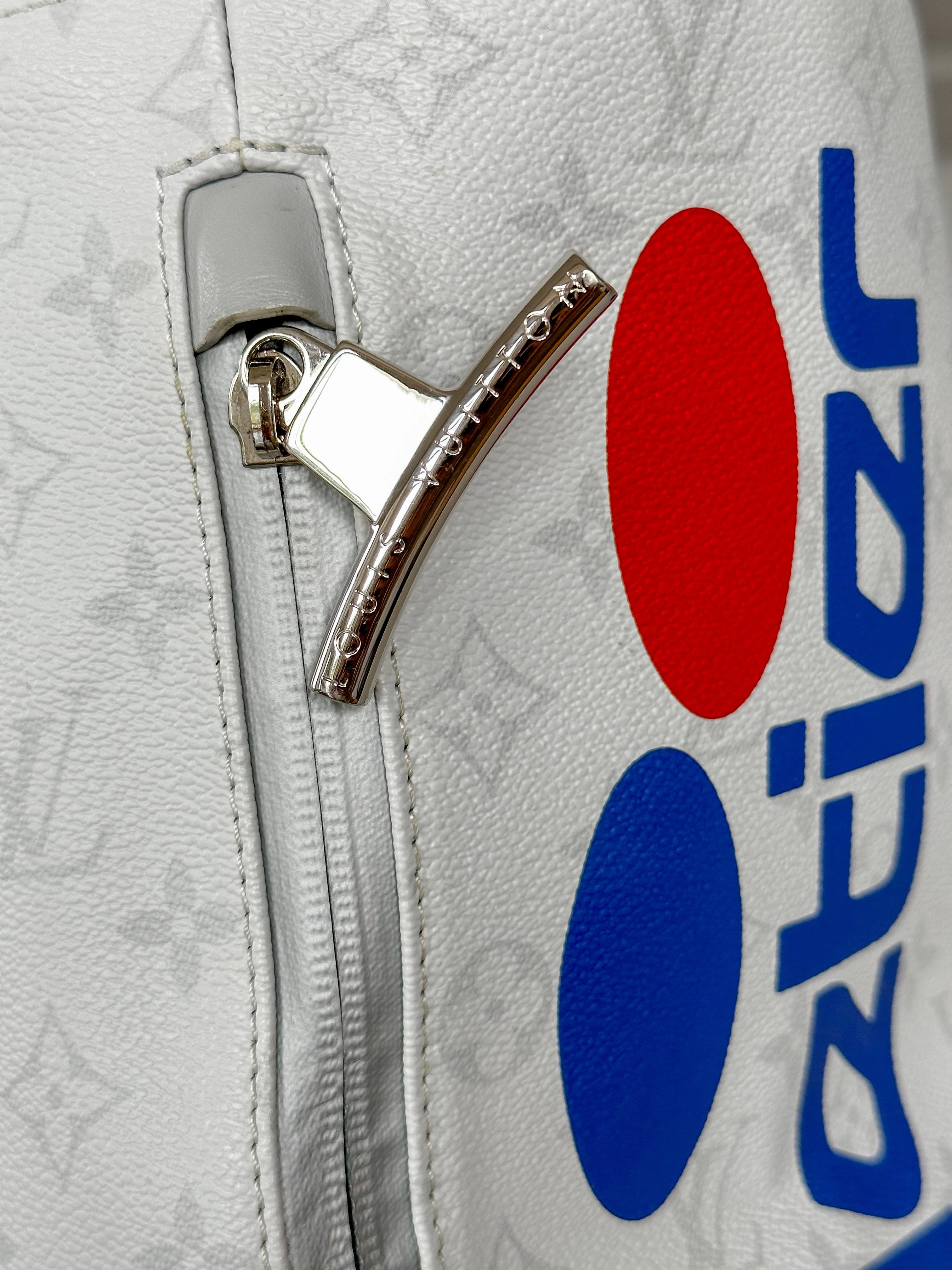 Louis Vuitton White Monogram Story Chalk Backpack