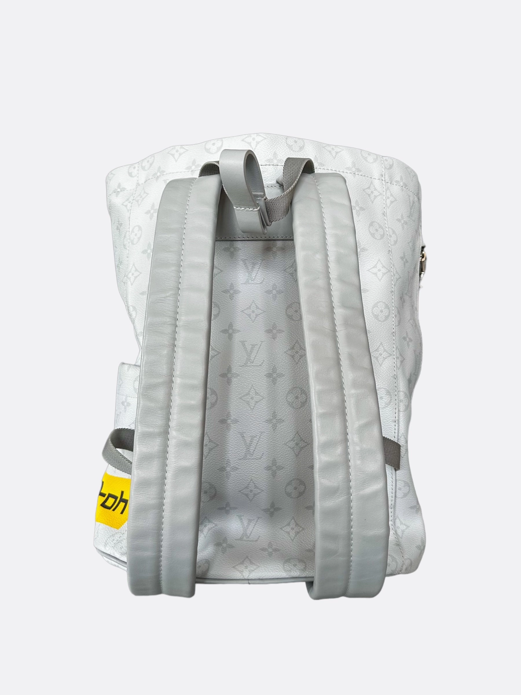 Louis Vuitton White Monogram Story Chalk Backpack