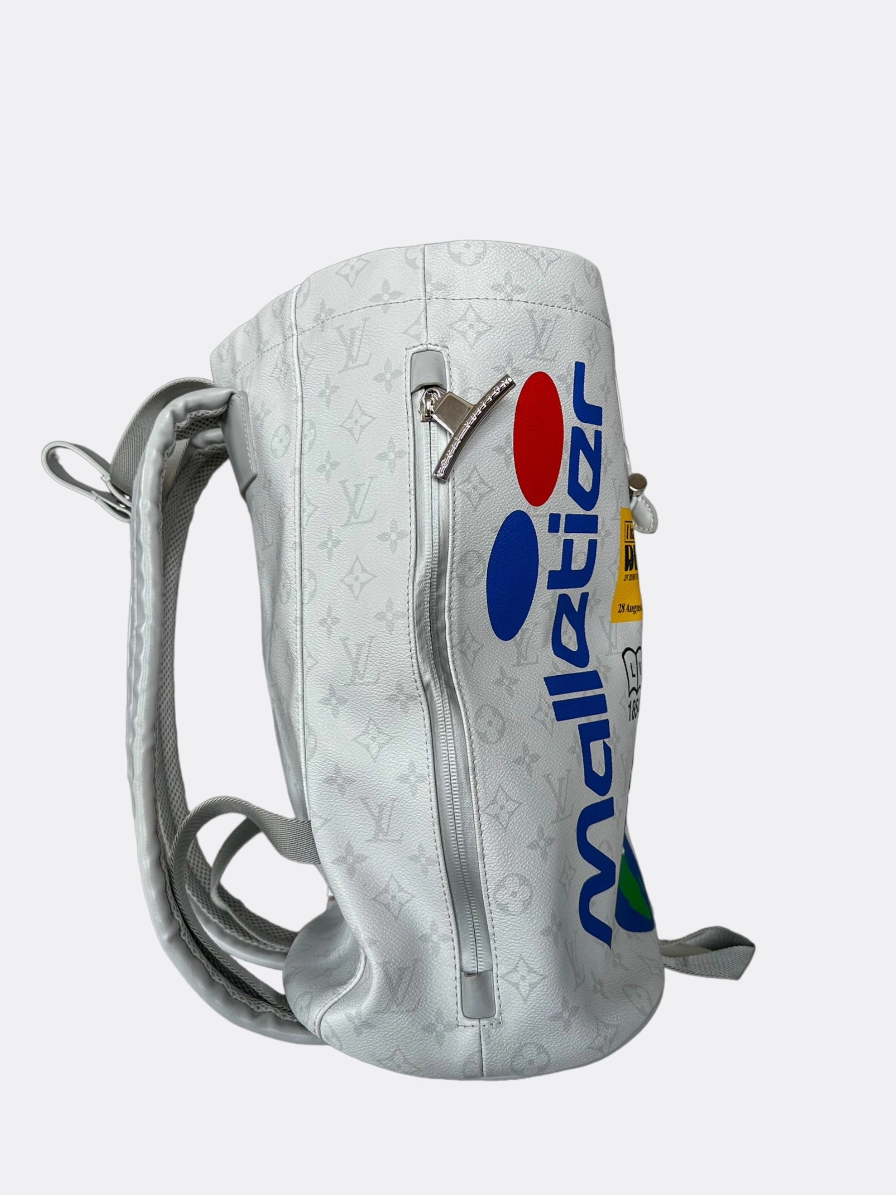Louis Vuitton White Monogram Story Chalk Backpack
