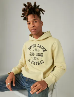Lucky Brand Men's Yellowstone Never Drink Hoodie