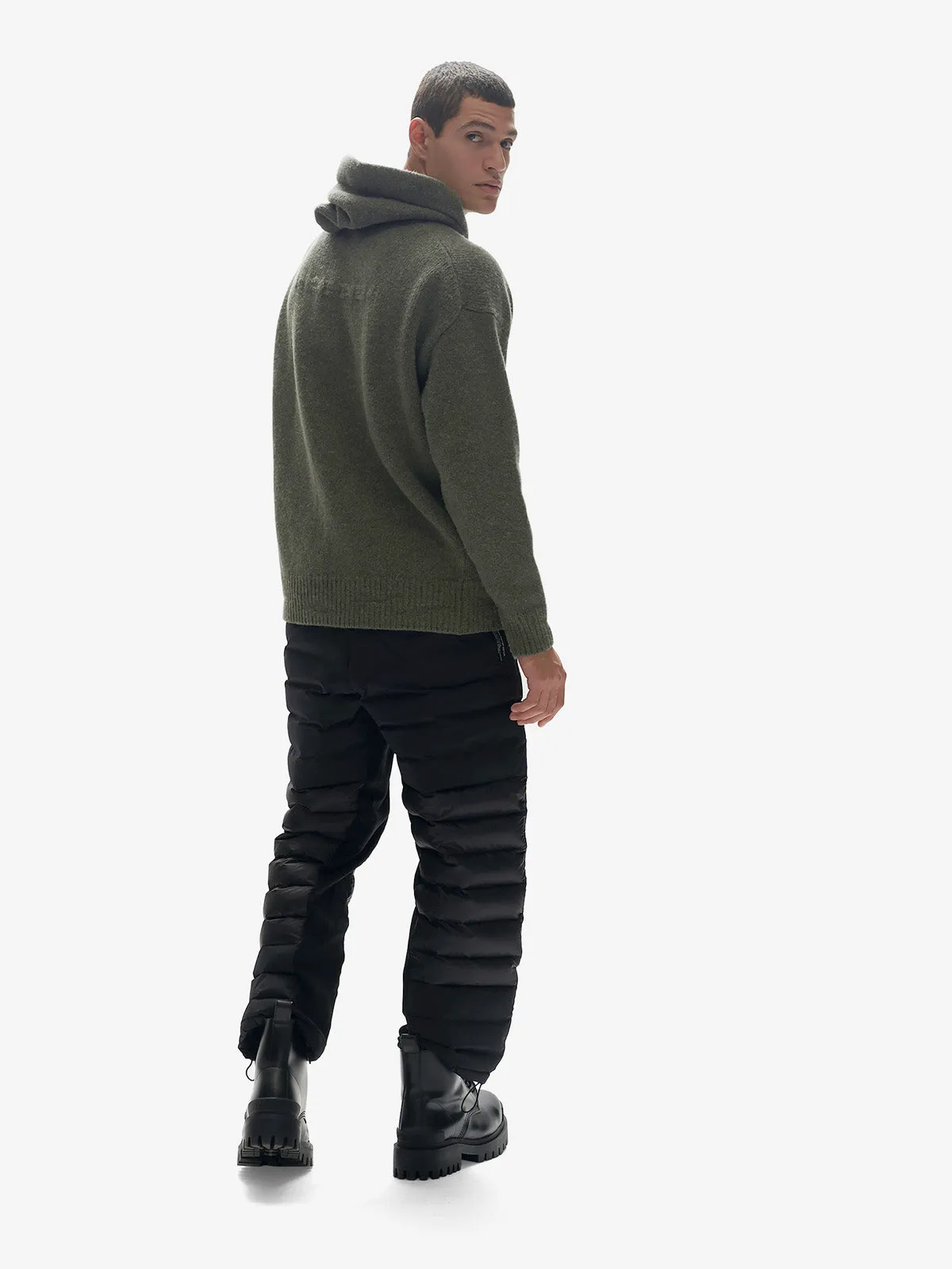 M Hybrid Down Sweatpant - Black