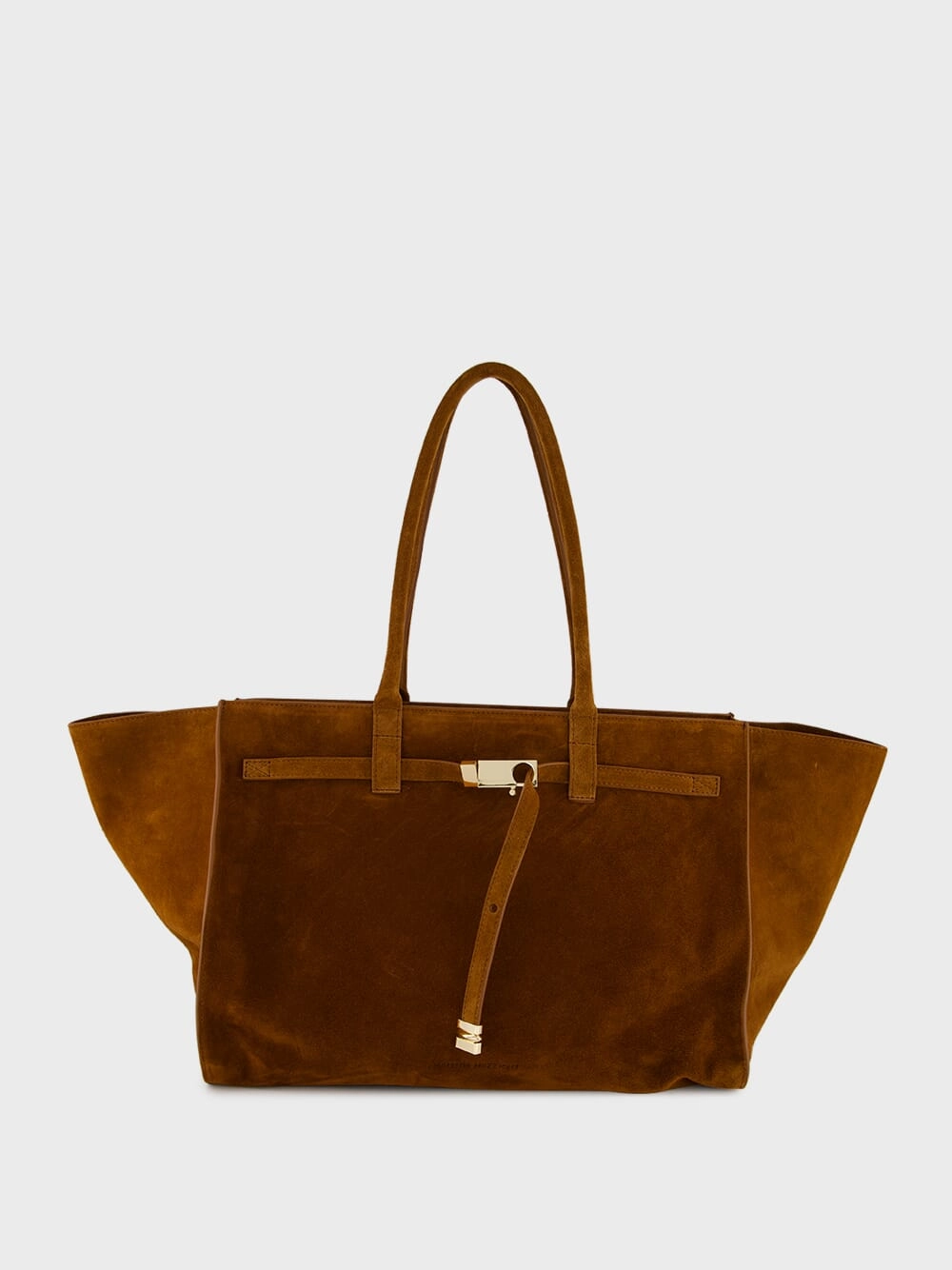 Mame Suede Calfskin Tote Bag