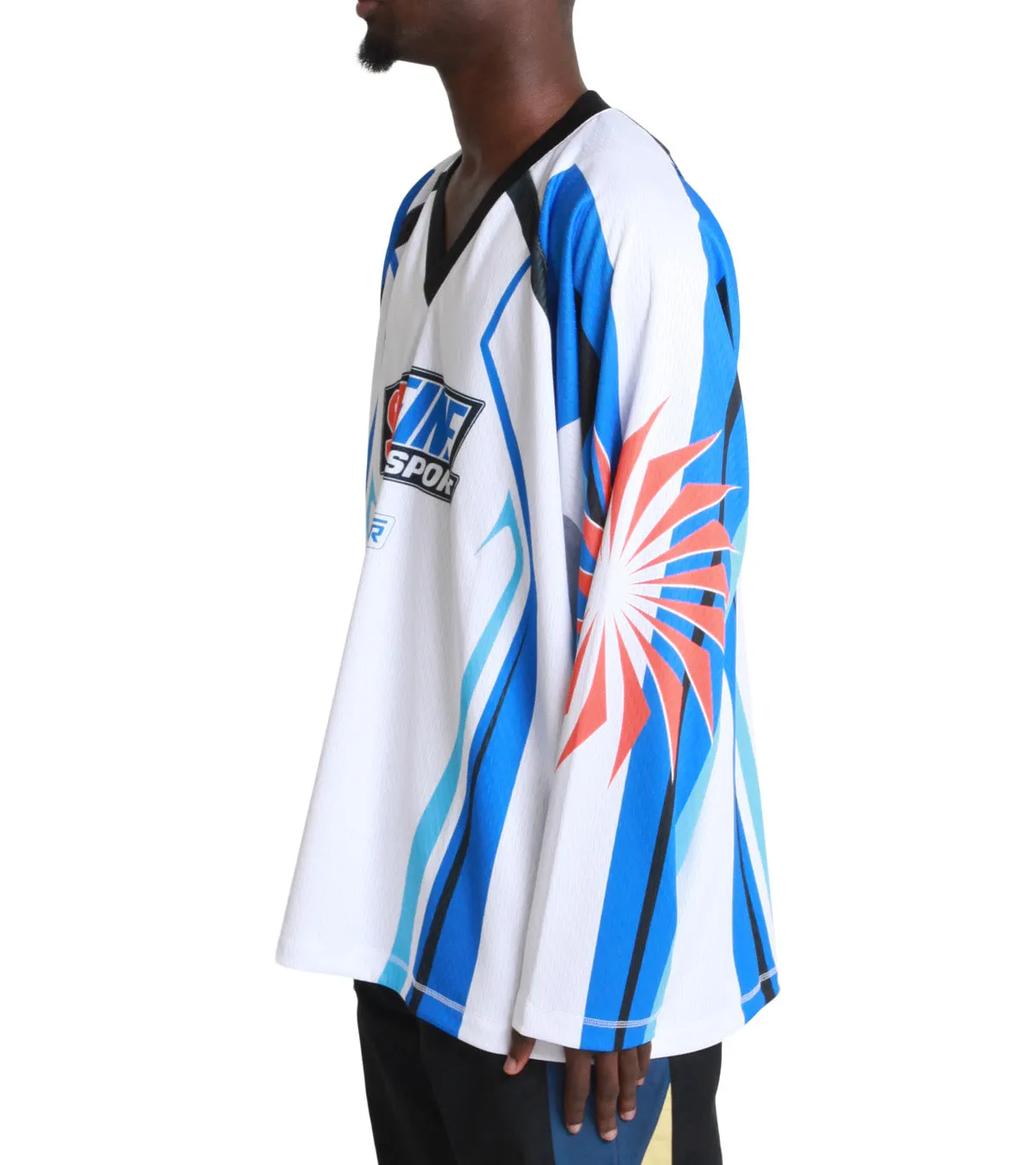 Martine Rose Motorcross Jersey White
