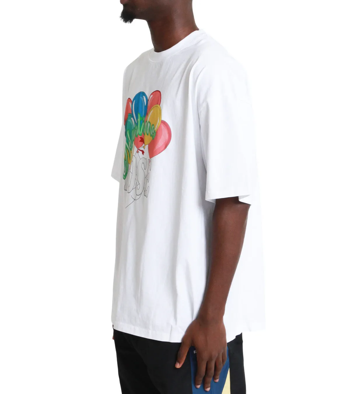 Martine Rose Oversized Short Sleeve T-Shirt White