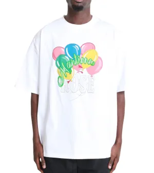 Martine Rose Oversized Short Sleeve T-Shirt White