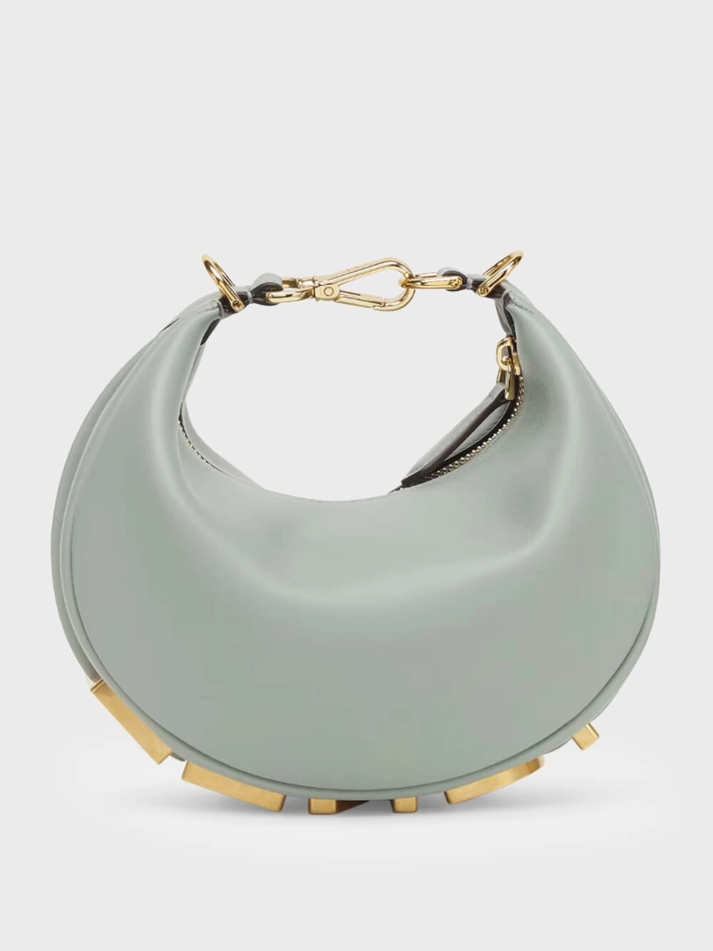 Matcha Green Fendigraphy Mini Bag