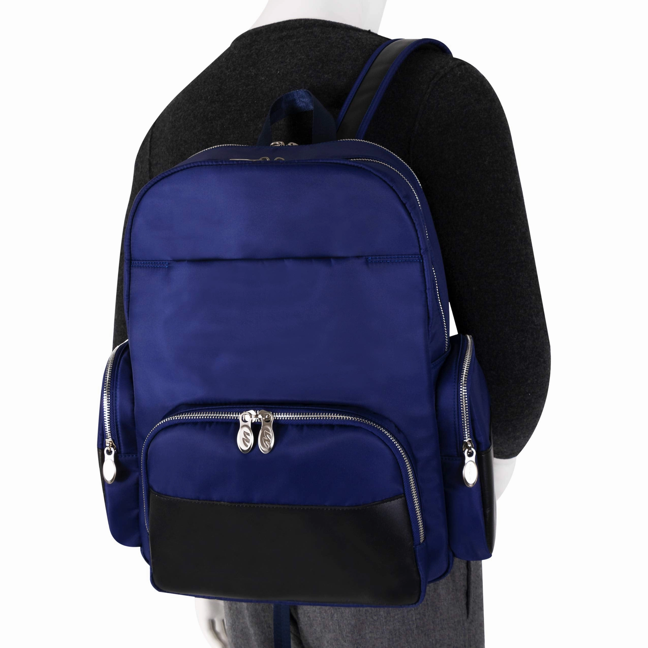 McKlein USA N Series Cumberland 17" Nylon Dual Compartment Laptop Backpack
