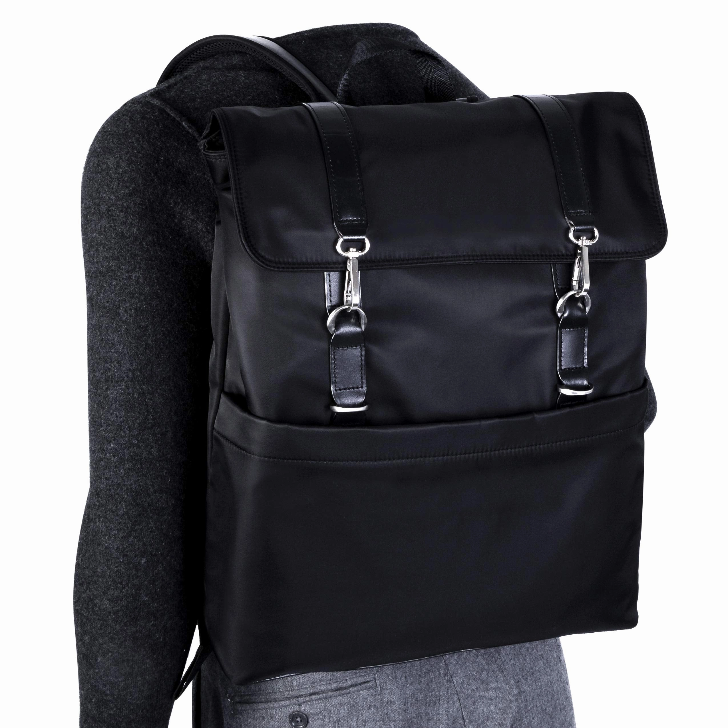 McKlein USA N Series Element 15" Nylon Flap Over Laptop Backpack