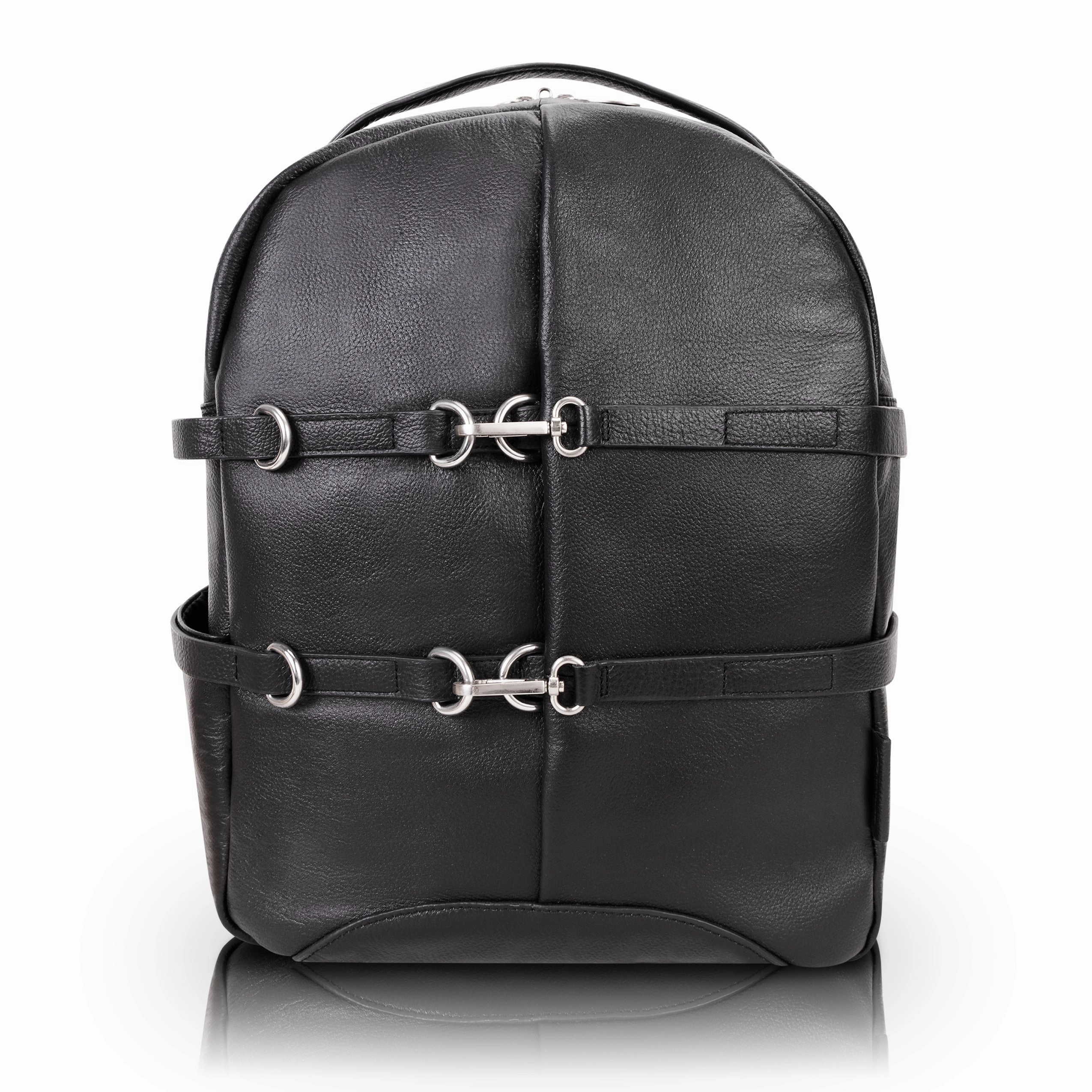 McKlein USA Oakland 15" Leather Business Casual Laptop & Tablet Backpack