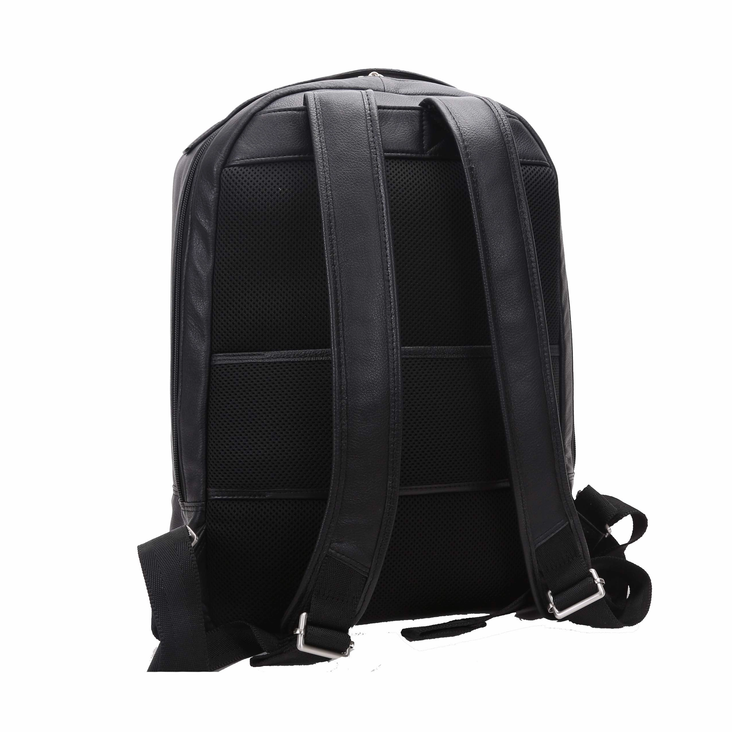 McKlein USA Parker 15" Leather Dual Compartment Laptop Backpack