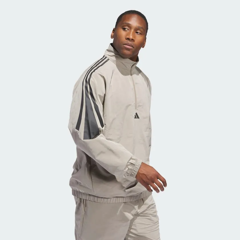Men's adidas adidas Basketball Woven Half-Zip Sweater (Gender Neutral)