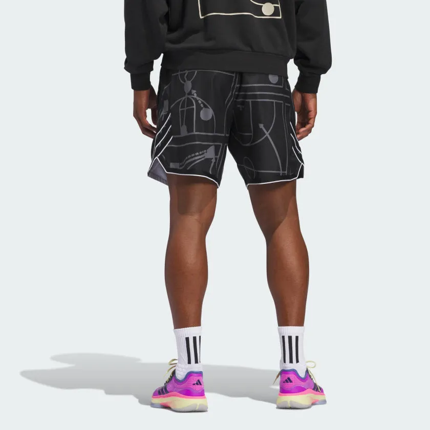Men's adidas adidas Crazy Lite Allover Print Shorts