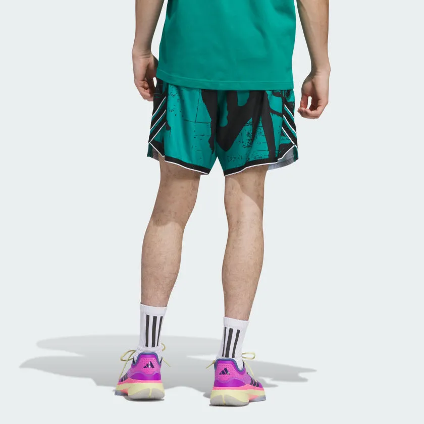 Men's adidas adidas Crazy Lite Allover Print Shorts