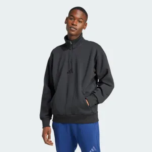 Men's adidas ALL SZN Fleece 1/4-Zip Crew Sweatshirt
