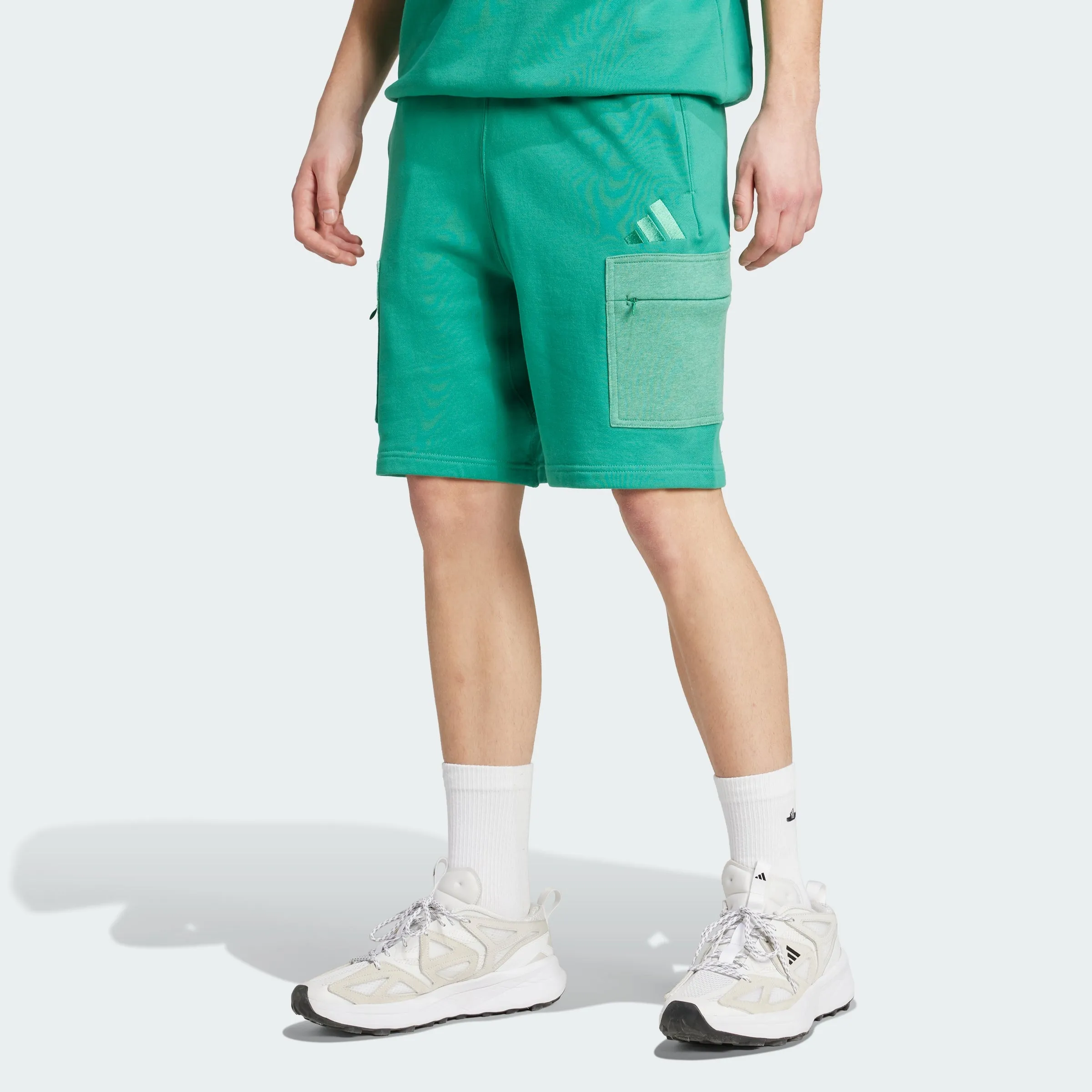 Men's adidas ALL SZN French Terry Colorblock Shorts