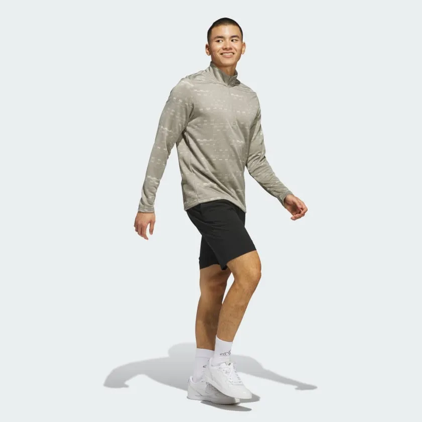 Men's adidas Core Printed Quarter Zip Pullover
