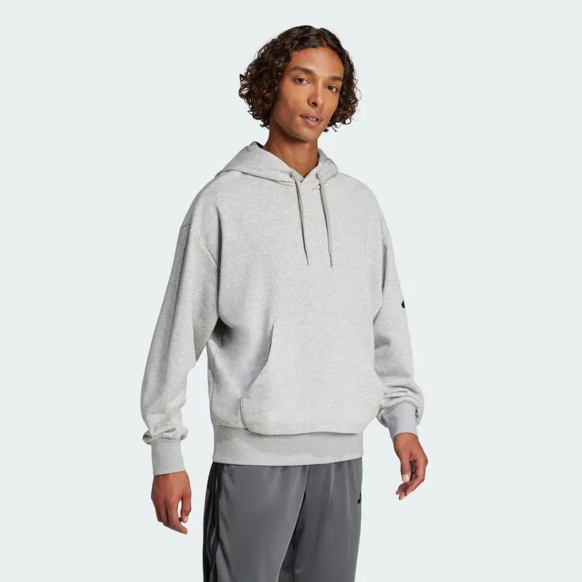 Men's adidas Essentials Loose-Fit 3 Bar Logo French Terry Hoodie