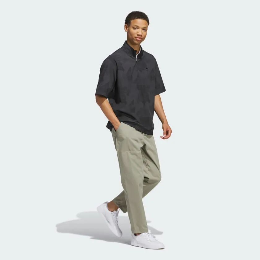 Men's adidas Go-to DWR Short Sleeve Half-Zip Pullover