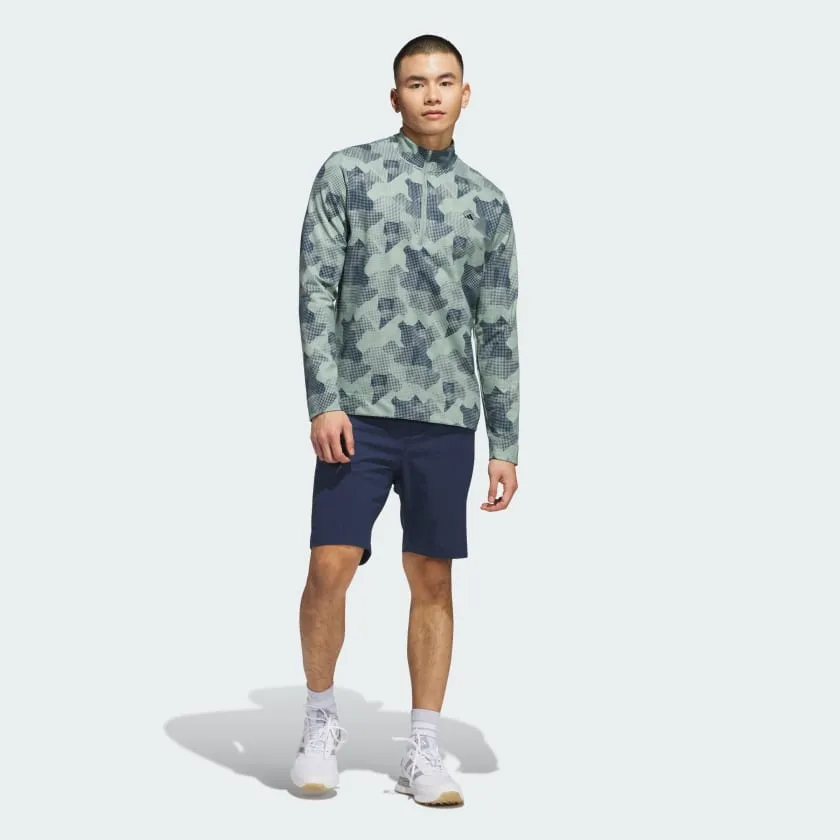 Men's adidas Go-To Printed Quarter-Zip Pullover