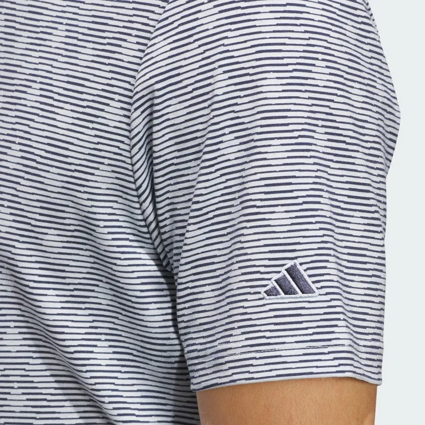 Men's adidas Go-To Printed Stripe Polo Shirt