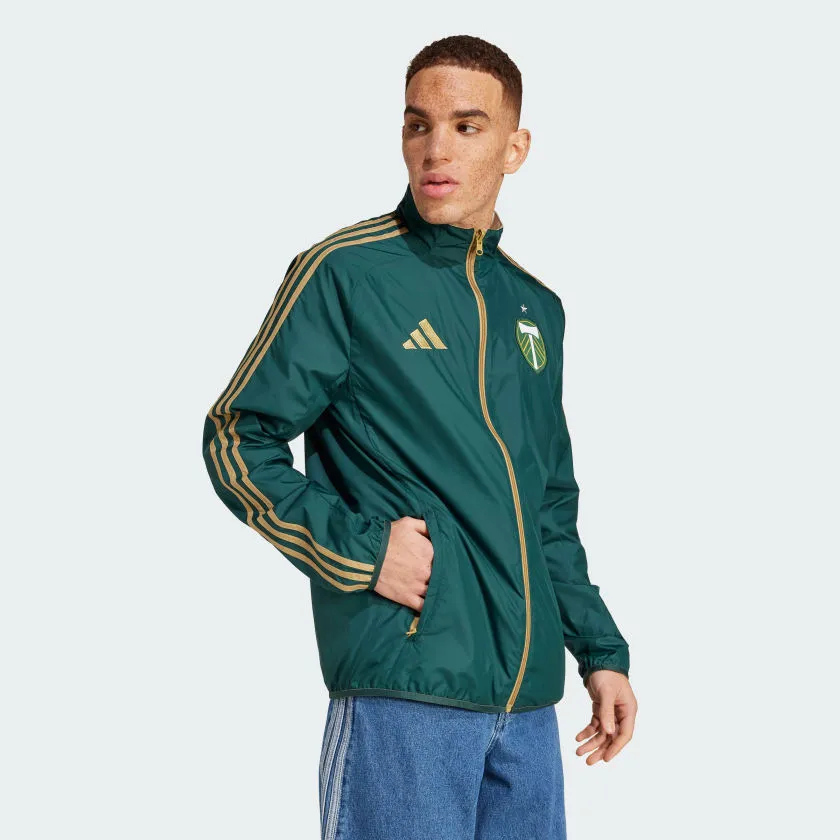 Men's adidas Portland Timbers Reversible Anthem Jacket