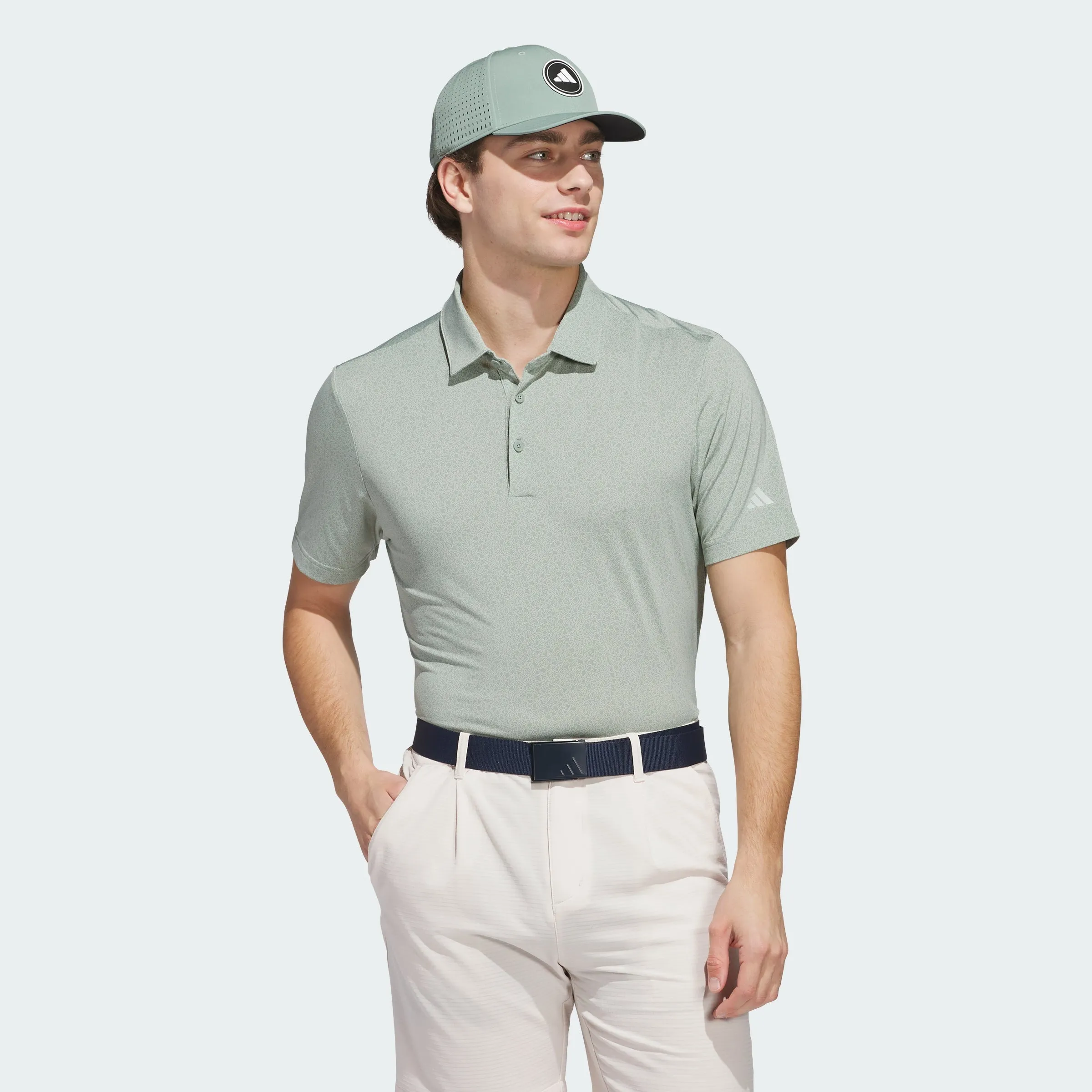 Men's adidas Ultimate365 Mini Bunker Polo Shirt