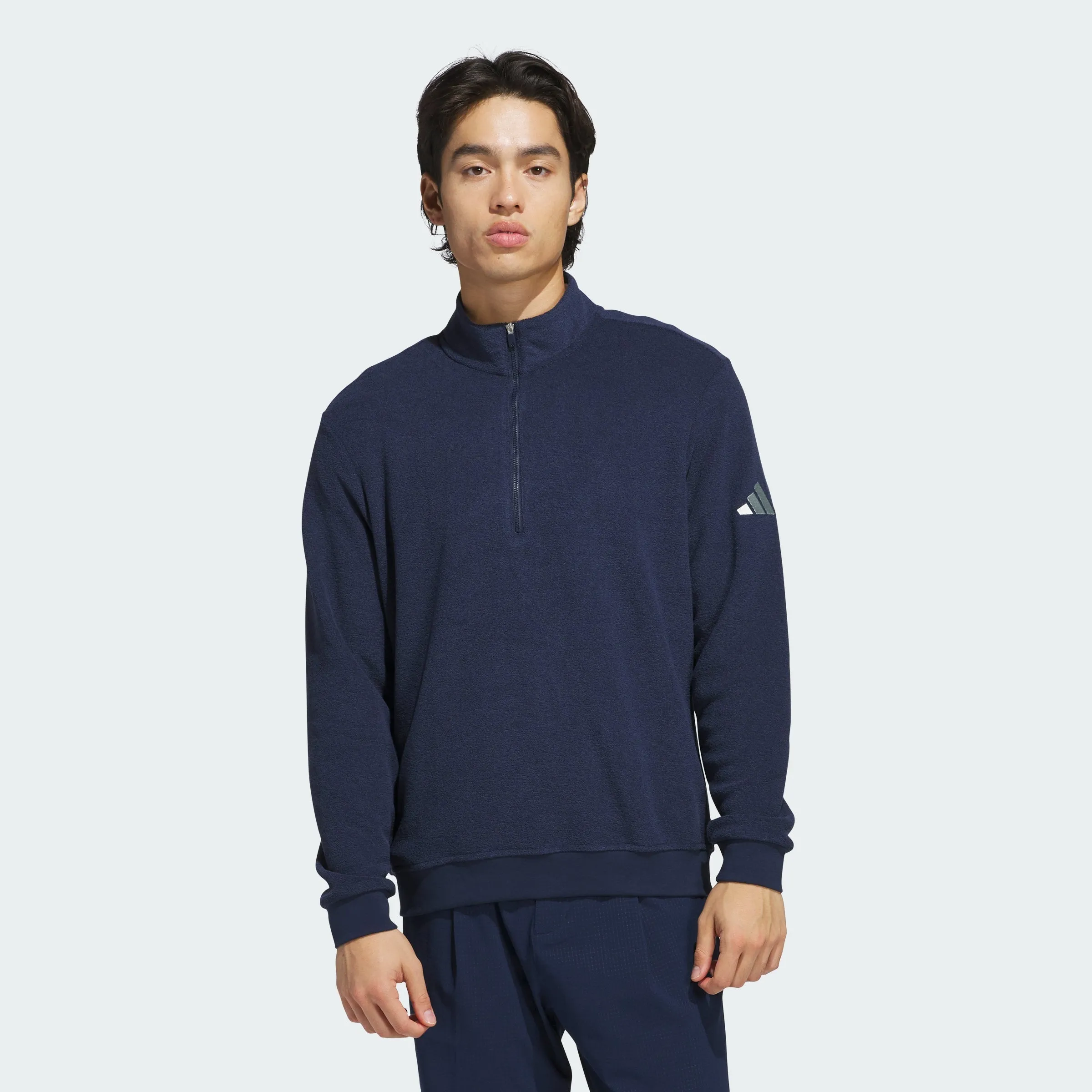 Men's adidas Ultimate365 Terry Cloth Quarter-Zip Pullover