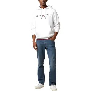 Mens Embroidered Cotton Hoodie