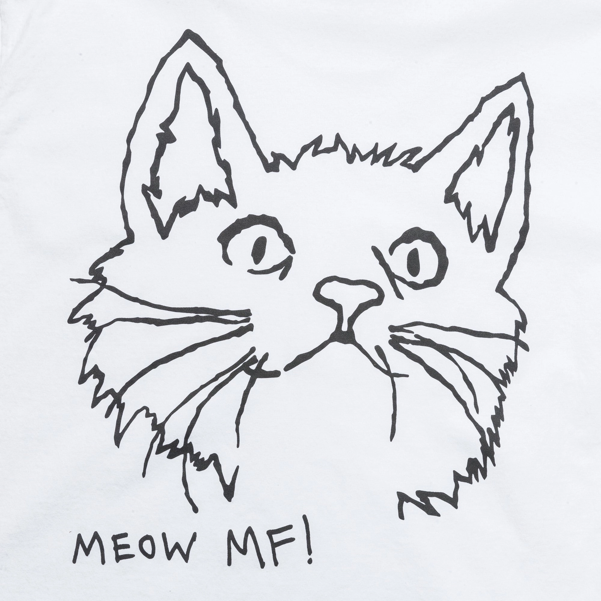 Meow T-Shirt - White
