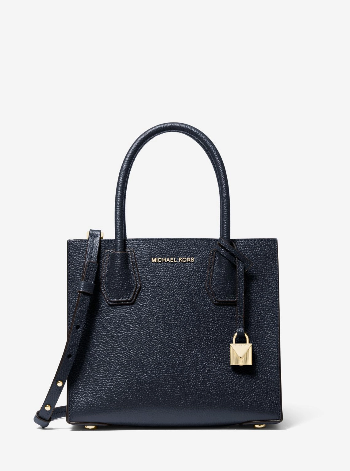 Mercer Medium Pebbled Leather Crossbody Bag