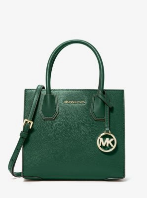 Mercer Medium Pebbled Leather Crossbody Bag