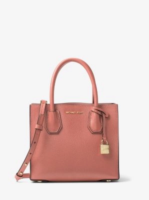 Mercer Medium Pebbled Leather Crossbody Bag
