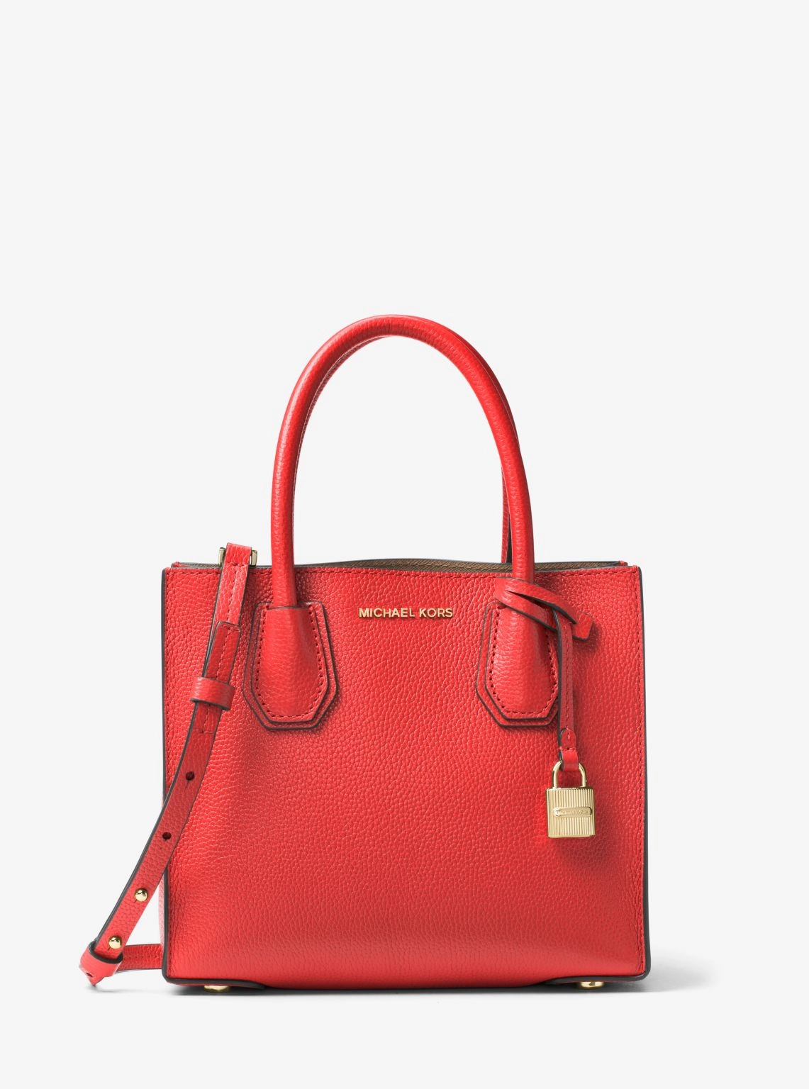 Mercer Medium Pebbled Leather Crossbody Bag