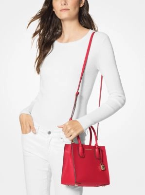Mercer Medium Pebbled Leather Crossbody Bag