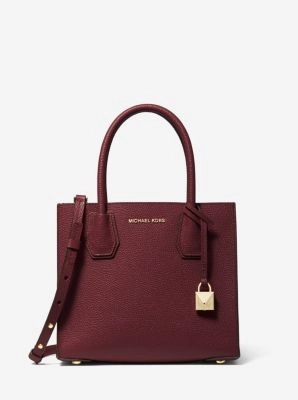 Mercer Medium Pebbled Leather Crossbody Bag