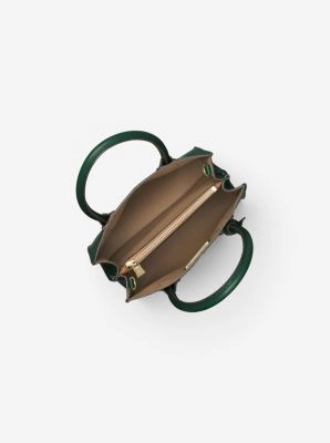 Mercer Medium Pebbled Leather Crossbody Bag