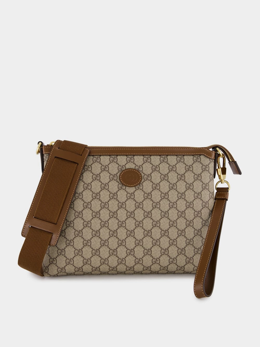 Messenger Bag with Interlocking G