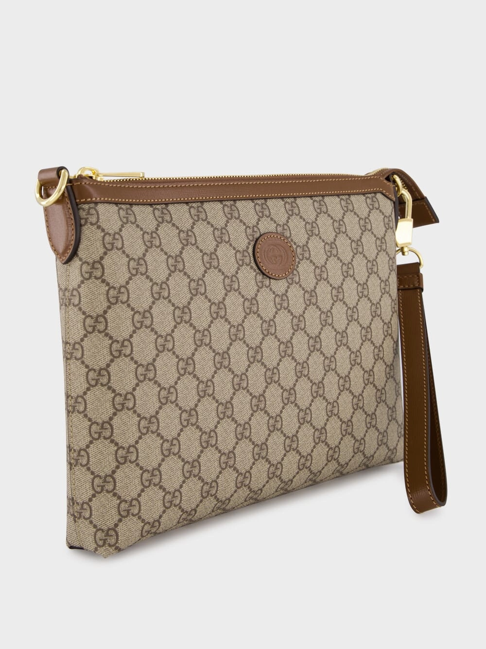 Messenger Bag with Interlocking G