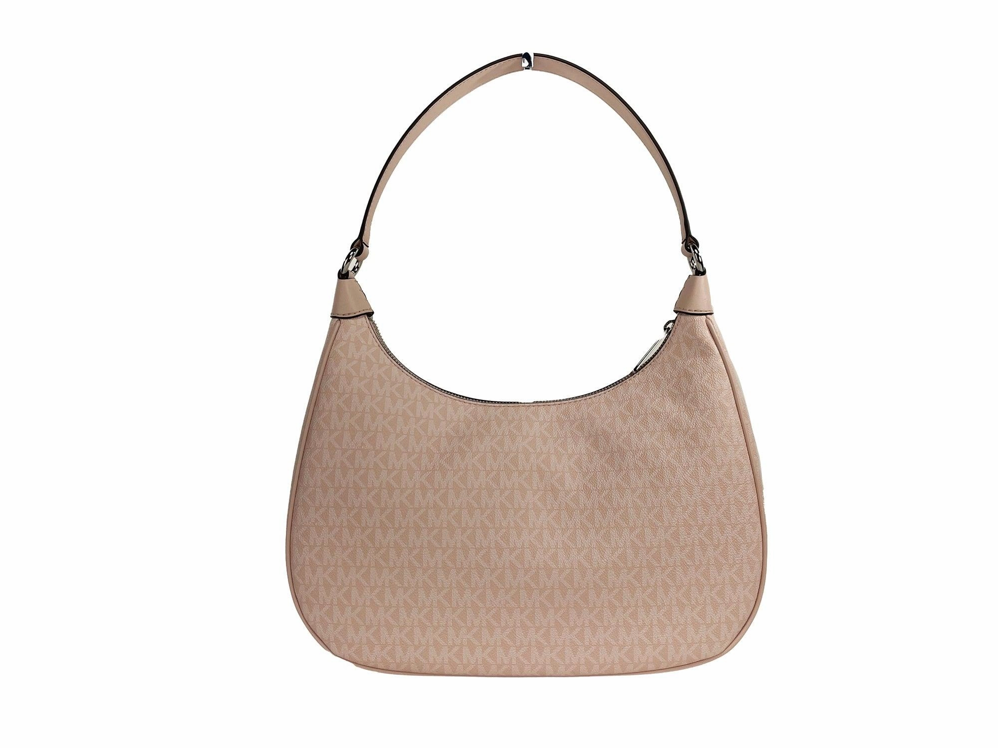 Michael Kors Cora Large Powder Blush Shoulder Crossbody Bag Purse