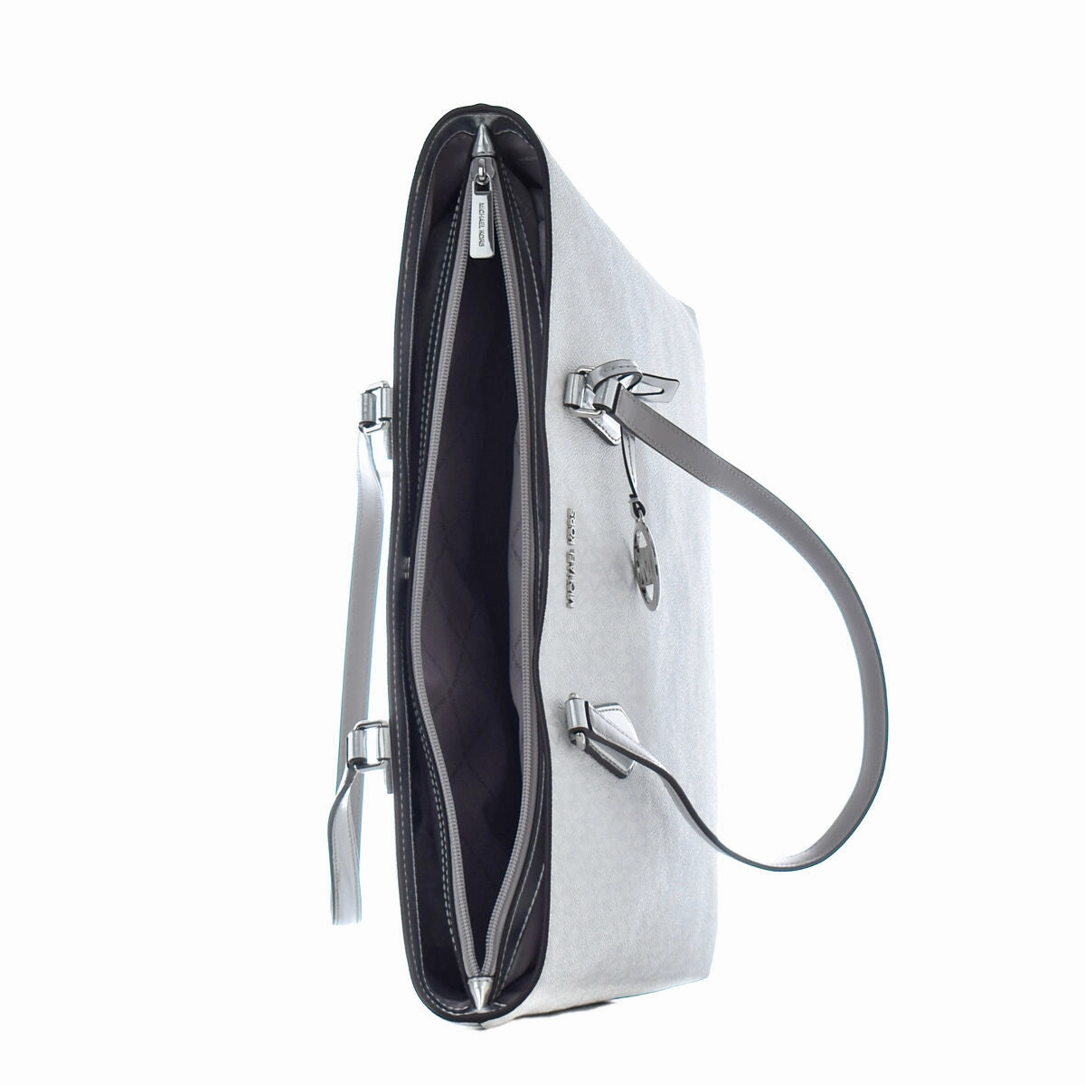 Michael Kors Sheila Tote Shoulder Bag Grey
