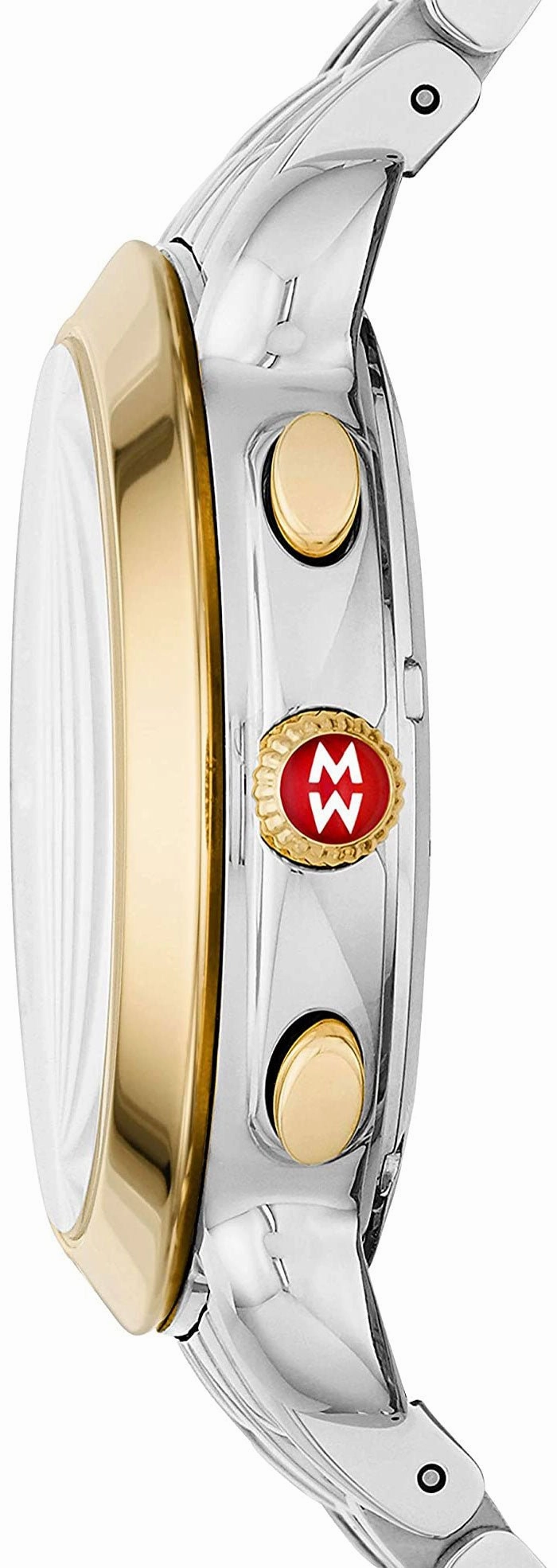 Michele Sidney Chronograph Diamond Two-Tone Womens Watch MWW30A000022