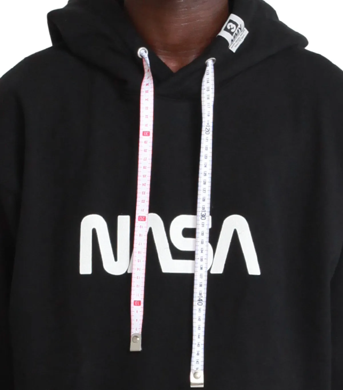 Mihara Yasuhiro NASA Printed Hoodie Black