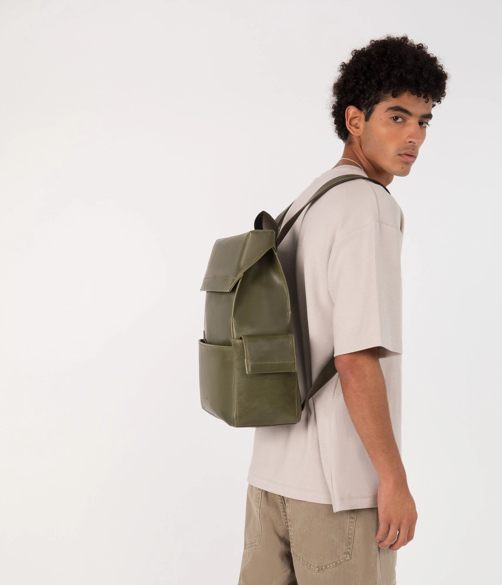 MIKAL Vegan Backpack - Vintage