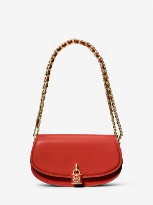 Mila Small Leather Shoulder Bag